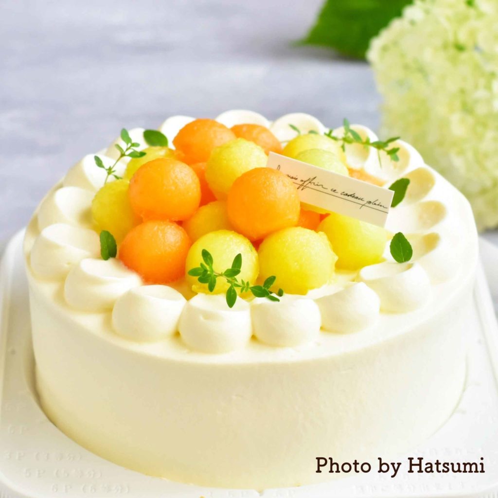 メロンケーキ